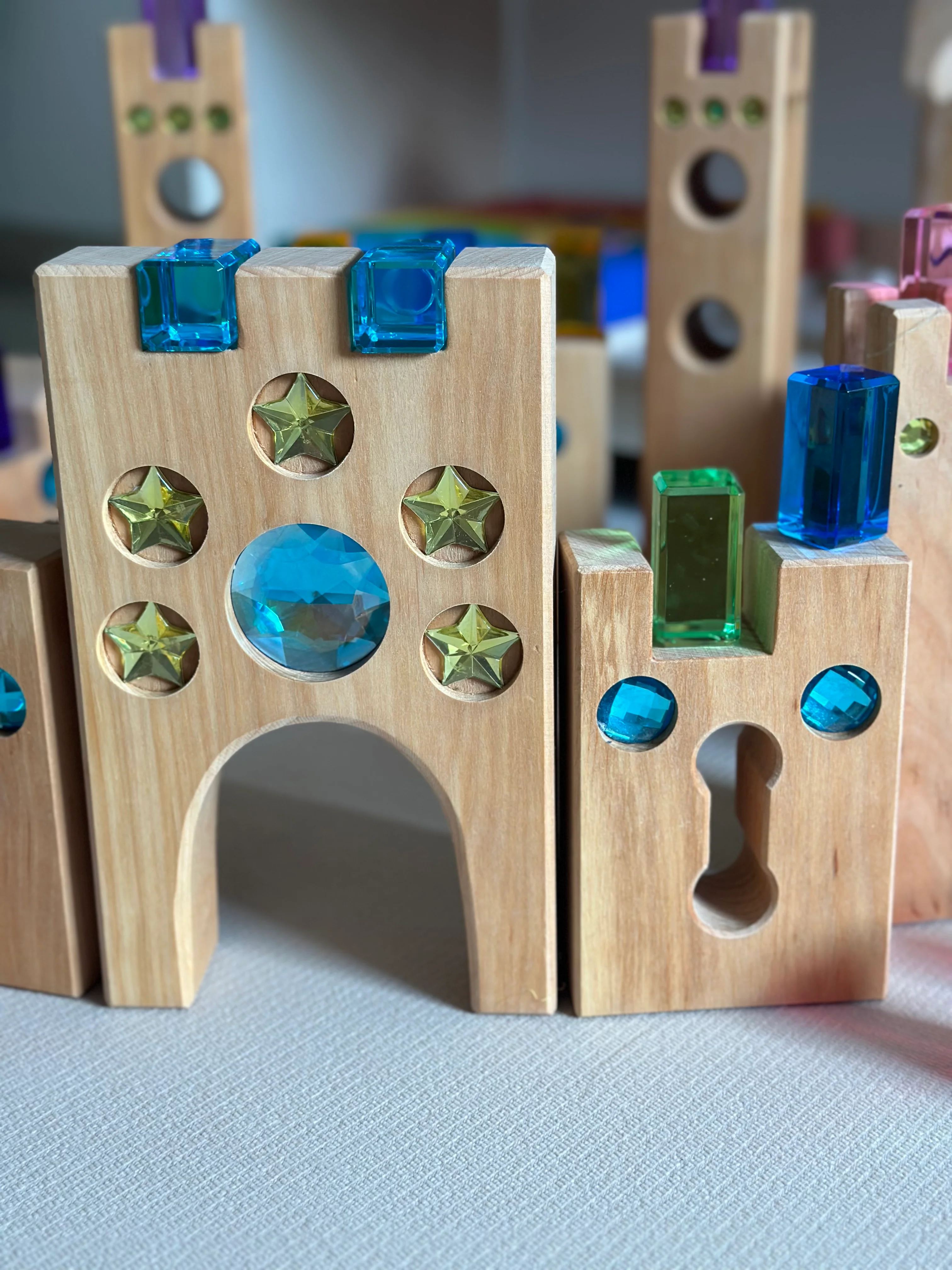 BAUSPIEL Großes Märchenschloss 16 Teile - Image 2