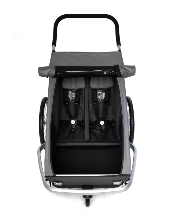 CROOZER Fahrradanhänger KEEKE 2 Sitzer - Image 5