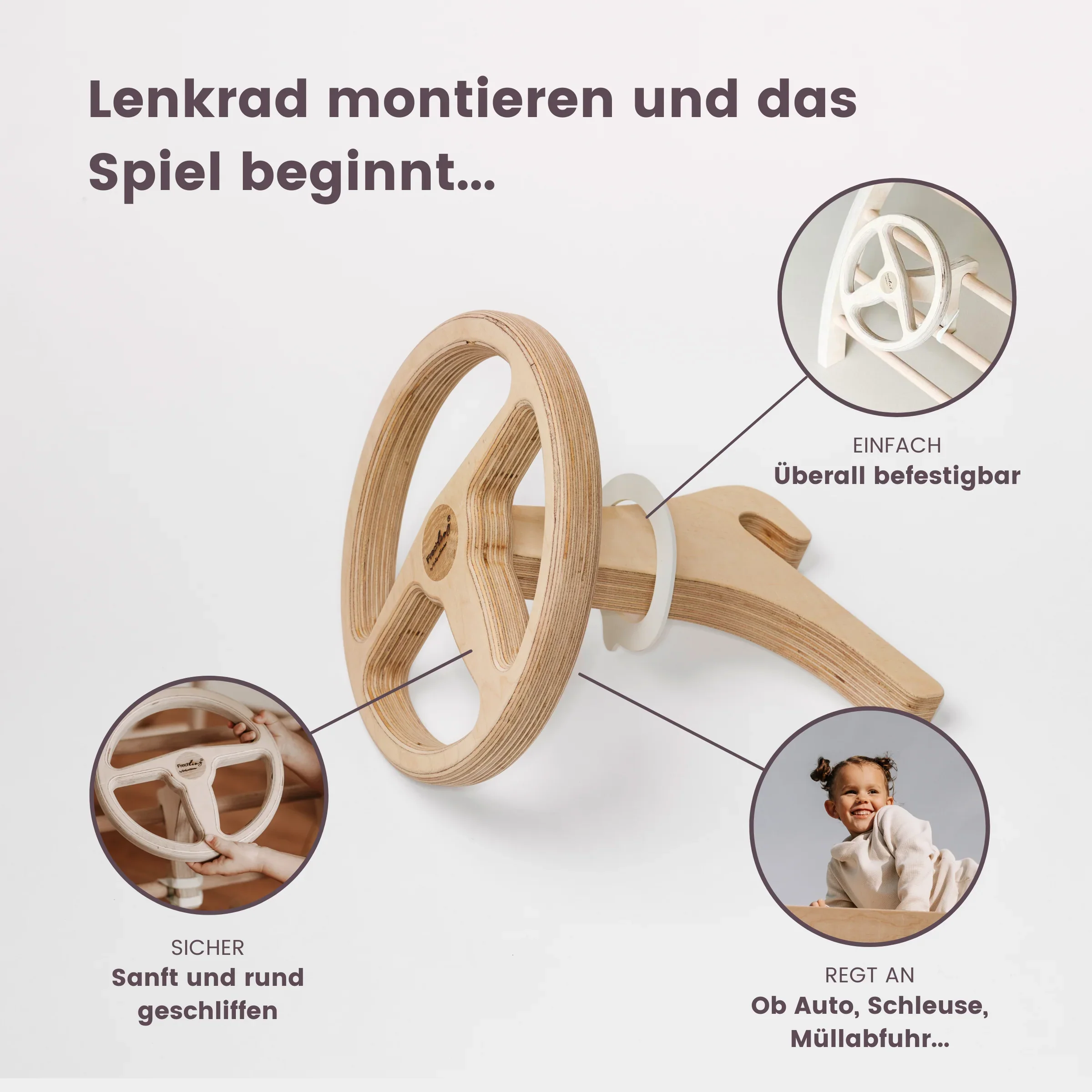 FRECHLING Lenkrad für Kletterbogen - Image 4