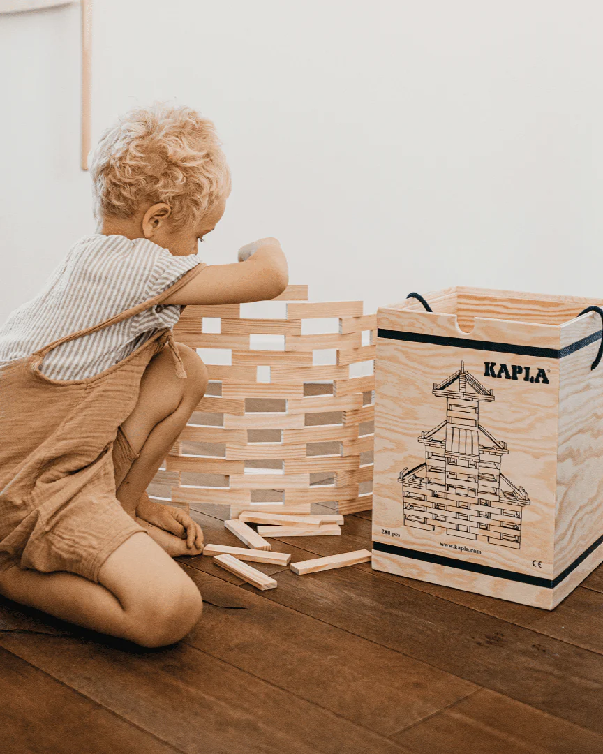 KAPLA 280er Kasten mit Kunstbuch